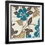 Turquoise Tile 2-Morgan Yamada-Framed Art Print