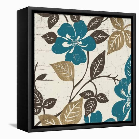 Turquoise Tile 2-Morgan Yamada-Framed Stretched Canvas