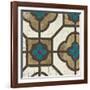 Turquoise Tile 4-Morgan Yamada-Framed Art Print