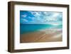 Turquoise Tranquility-Lizzy Davis-Framed Photographic Print