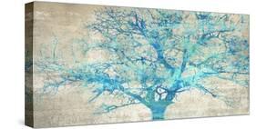 Turquoise Tree-Alessio Aprile-Stretched Canvas