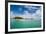 Turquoise water and white sand beach, White Island, Buka, Bougainville, Papua New Guinea, Pacific-Michael Runkel-Framed Photographic Print