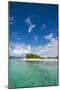 Turquoise water and white sand beach, White Island, Buka, Bougainville, Papua New Guinea, Pacific-Michael Runkel-Mounted Photographic Print