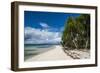 Turquoise water and white sand beach, White Island, Buka, Bougainville, Papua New Guinea, Pacific-Michael Runkel-Framed Photographic Print