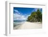 Turquoise water and white sand beach, White Island, Buka, Bougainville, Papua New Guinea, Pacific-Michael Runkel-Framed Photographic Print