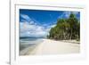 Turquoise water and white sand beach, White Island, Buka, Bougainville, Papua New Guinea, Pacific-Michael Runkel-Framed Photographic Print