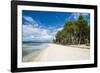 Turquoise water and white sand beach, White Island, Buka, Bougainville, Papua New Guinea, Pacific-Michael Runkel-Framed Photographic Print