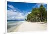 Turquoise water and white sand beach, White Island, Buka, Bougainville, Papua New Guinea, Pacific-Michael Runkel-Framed Photographic Print