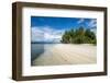 Turquoise water and white sand beach, White Island, Buka, Bougainville, Papua New Guinea, Pacific-Michael Runkel-Framed Photographic Print