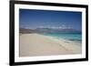 Turquoise Water at the Beach in Shuab Bay on the West Coast of the Island of Socotra-Michael Runkel-Framed Photographic Print