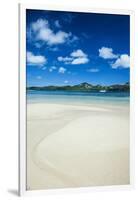 Turquoise Water at the Nanuya Lailai Island, Blue Lagoon, Yasawa, Fiji, South Pacific-Michael Runkel-Framed Photographic Print