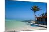 Turquoise Water Lac Bay, Bonaire, ABC Islands, Netherlands Antilles, Caribbean, Central America-Michael Runkel-Mounted Photographic Print