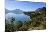 Turquoise Water of Lake Wakatipu, around Queenstown, Otago, South Island, New Zealand, Pacific-Michael Runkel-Mounted Photographic Print