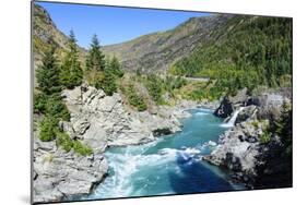 Turquoise Water of the Kawarau River in the Kawarau Gorge, Otago, South Island-Michael Runkel-Mounted Photographic Print