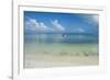 Turquoise waters and white sand beach, Ouvea, Loyalty Islands, New Caledonia, Pacific-Michael Runkel-Framed Photographic Print