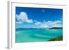 Turquoise waters around Whitsunday Island in Queensland, Australia, Pacific-Logan Brown-Framed Photographic Print