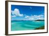 Turquoise waters around Whitsunday Island in Queensland, Australia, Pacific-Logan Brown-Framed Photographic Print