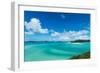 Turquoise waters around Whitsunday Island in Queensland, Australia, Pacific-Logan Brown-Framed Photographic Print