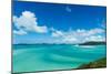 Turquoise waters around Whitsunday Island in Queensland, Australia, Pacific-Logan Brown-Mounted Photographic Print