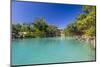 Turquoise waters in the blue lagoon, Efate, Vanuatu, Pacific-Michael Runkel-Mounted Photographic Print