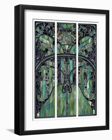 Turquoise Window Jewels-Mindy Sommers-Framed Giclee Print