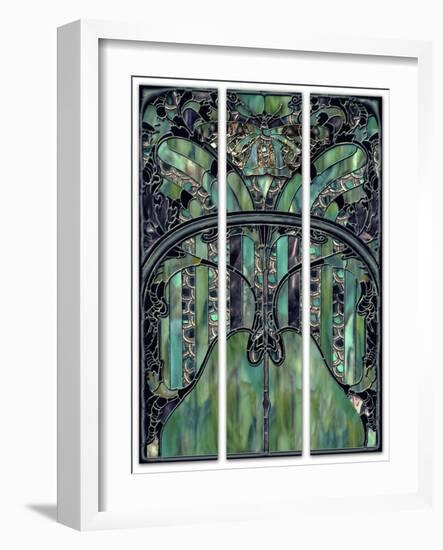 Turquoise Window Jewels-Mindy Sommers-Framed Giclee Print