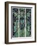 Turquoise Window Jewels-Mindy Sommers-Framed Premium Giclee Print