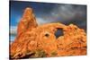 Turret Arch, Arches National Park, Utah-Geraint Tellem-Stretched Canvas