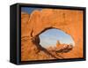 Turret Arch through North Window, Arches National Park, Utah, USA-Jamie & Judy Wild-Framed Stretched Canvas