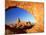 Turret Arch Through North Window at Sunrise, Arches National Park, Moab, Utah, USA-Lee Frost-Mounted Photographic Print