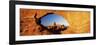 Turret Arch Through North Window at Sunrise, Arches National Park, Moab, Utah, USA-Lee Frost-Framed Photographic Print