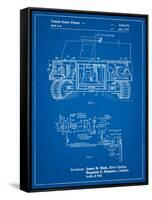 Turret Drive System Patent-Cole Borders-Framed Stretched Canvas