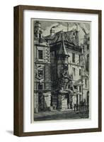 Turret, Rue De La Tixeranderie, 1915-CH Meryon-Framed Giclee Print