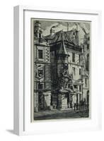 Turret, Rue De La Tixeranderie, 1915-CH Meryon-Framed Giclee Print