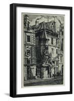 Turret, Rue De La Tixeranderie, 1915-CH Meryon-Framed Premium Giclee Print