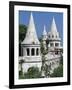 Turrets of Fishermen's Bastion (Halaszbastya), Buda, Budapest, Hungary, Europe-Stuart Black-Framed Photographic Print