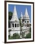 Turrets of Fishermen's Bastion (Halaszbastya), Buda, Budapest, Hungary, Europe-Stuart Black-Framed Photographic Print