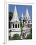 Turrets of Fishermen's Bastion (Halaszbastya), Buda, Budapest, Hungary, Europe-Stuart Black-Framed Photographic Print