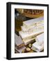 Turron (Spain), Torrone (Italy) or Nougat (Morocco), Confection of Honey, Sugar, Egg White and Nuts-Nico Tondini-Framed Photographic Print