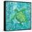 Turtle Batik Sq-Paul Brent-Framed Stretched Canvas