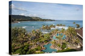 Turtle Bay Resort, North Shore, Oahu, Hawaii, United States of America, Pacific-Michael DeFreitas-Stretched Canvas