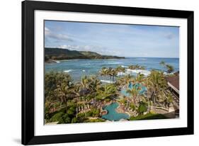 Turtle Bay Resort, North Shore, Oahu, Hawaii, United States of America, Pacific-Michael DeFreitas-Framed Photographic Print