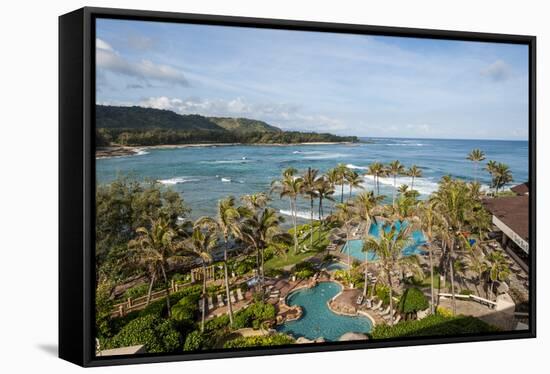 Turtle Bay Resort, North Shore, Oahu, Hawaii, United States of America, Pacific-Michael DeFreitas-Framed Stretched Canvas