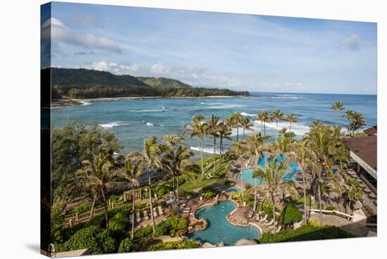 Turtle Bay Resort, North Shore, Oahu, Hawaii, United States of America, Pacific-Michael DeFreitas-Stretched Canvas