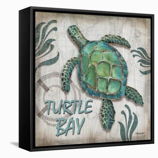 Turtle Bay-Todd Williams-Framed Stretched Canvas