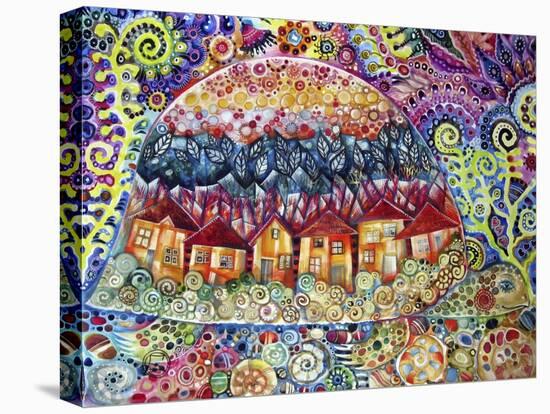 Turtle City-Oxana Zaika-Stretched Canvas