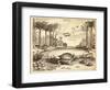 Turtle Eggs Hatching, from 'China Illustrated' by Athanasius Kircher (1601-80) 1667-null-Framed Giclee Print
