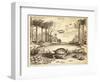 Turtle Eggs Hatching, from 'China Illustrated' by Athanasius Kircher (1601-80) 1667-null-Framed Giclee Print