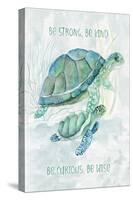 Turtle Family I-Janet Tava-Stretched Canvas