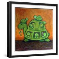 Turtle Family-Kourosh-Framed Premium Photographic Print